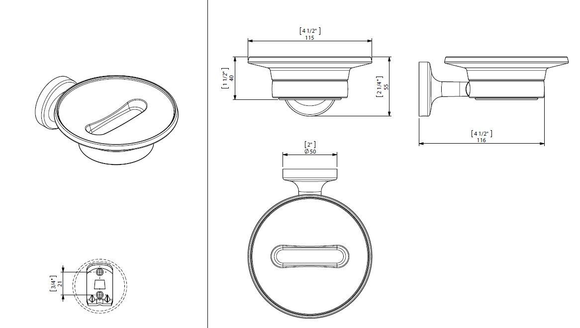 Мыльница Creabath Infinity