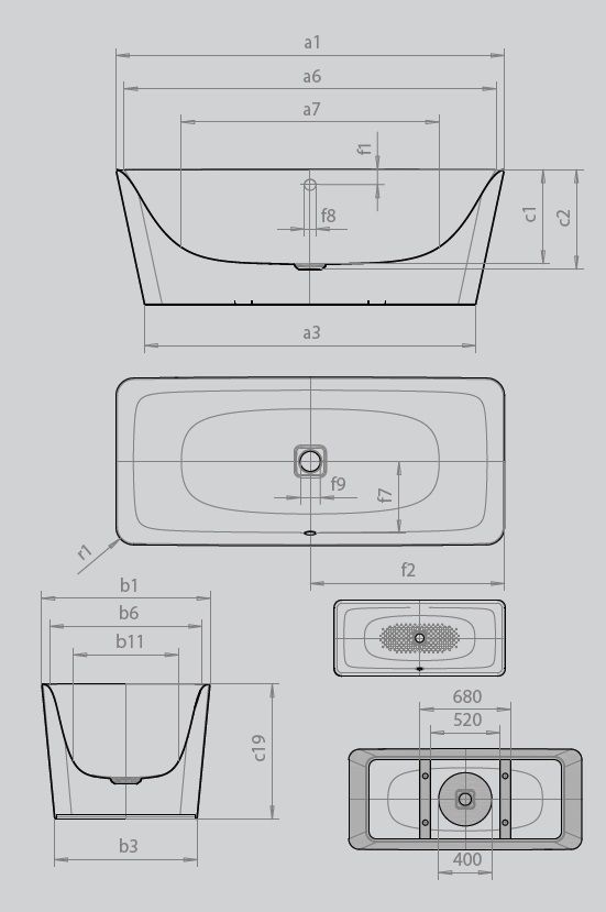 Ванна Meisterstuck Incava 1174 4080 0001