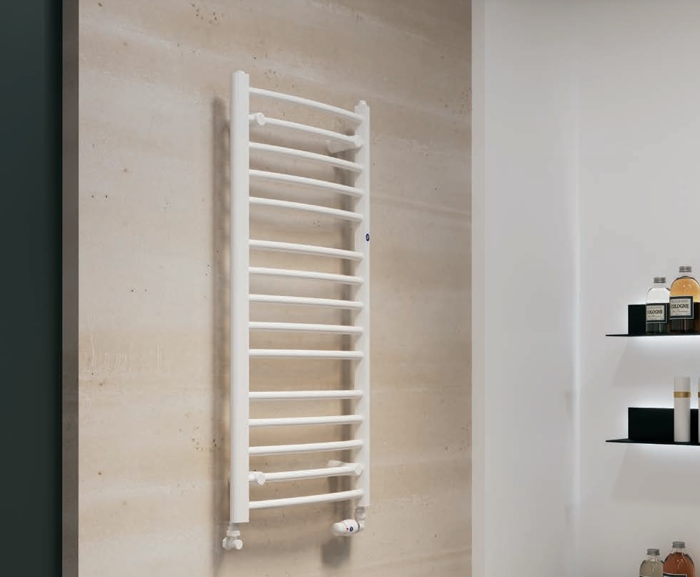 Frame Рушникосушарка водяна 500*1075 мм, білий