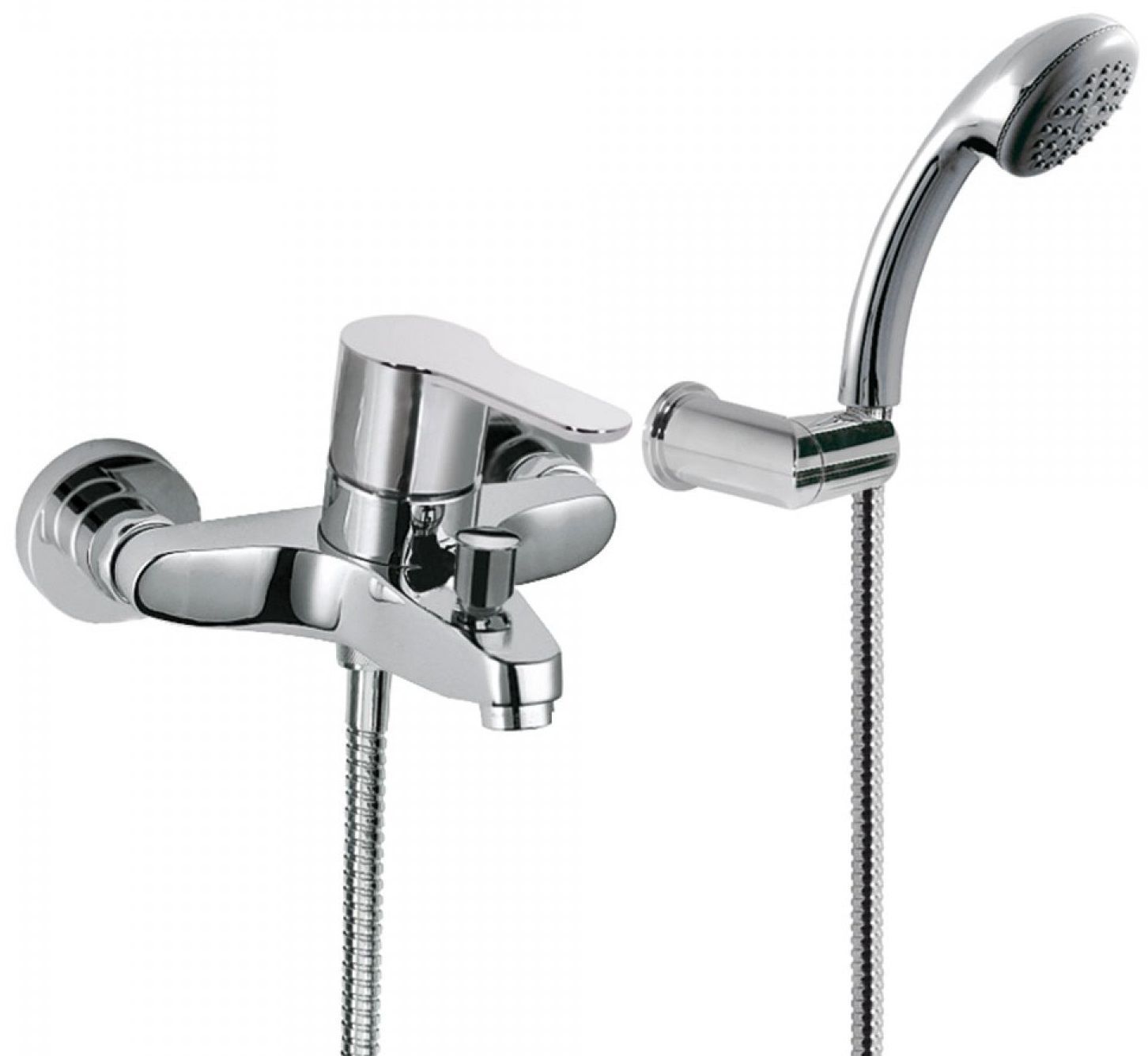 Набор: Змішувач для ванної з душовим набором BM -Tres 01717002