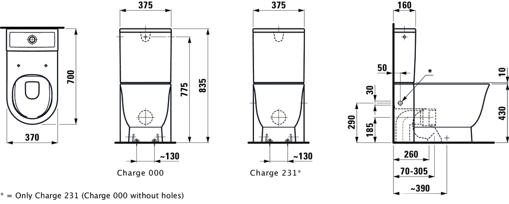 Унітаз підлоговий Laufen The New Classic H8248584002311