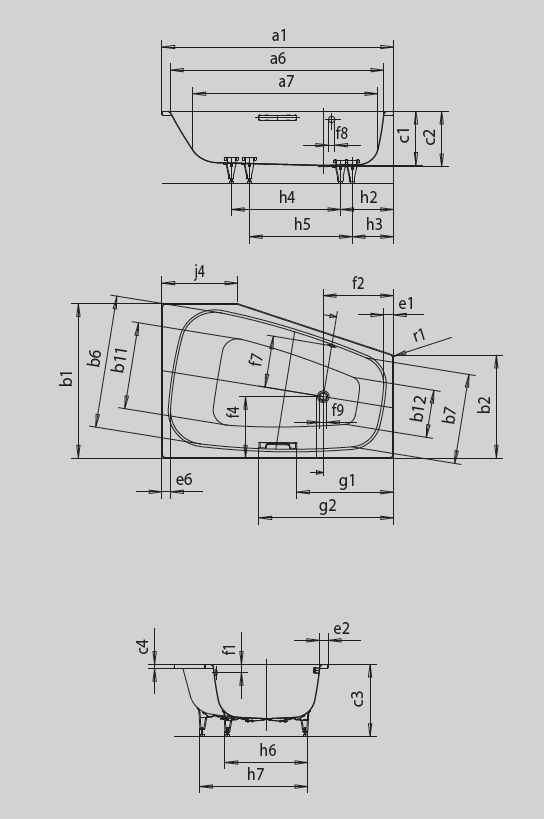 Ванна Plaza Duo 2372 0001 0001