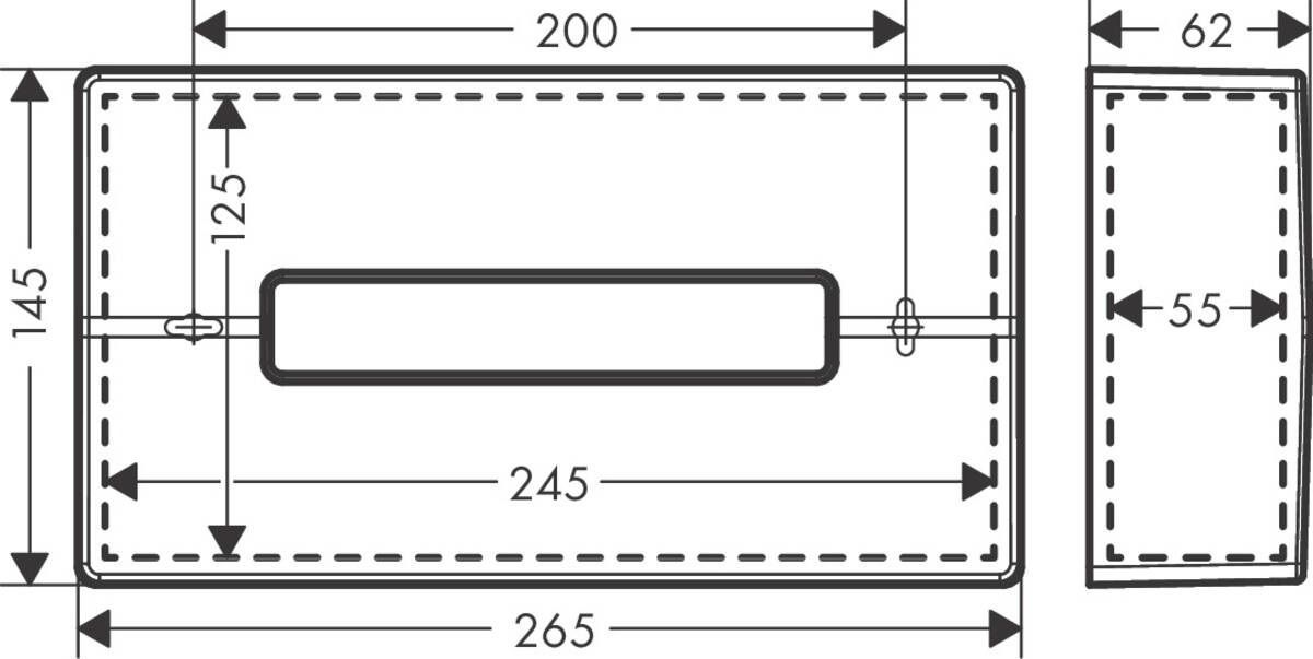 Диспенсер для дисков Hansgrohe AddStoris 41774340