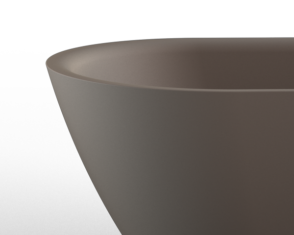 Отдельностоящая ванна Knief Fresh fresh 0100 -230 Цемент матовый