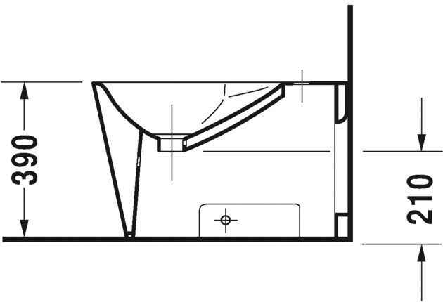 Біде підлогове Duravit Starck 1 0274100000