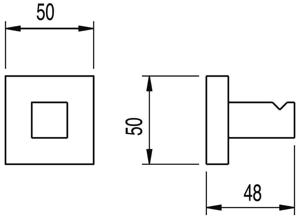 Гачки Tres Cuadro 10763620NM