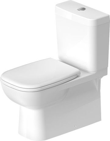 Унитаз напольный Duravit D-Code (комбинированный) 21420920002