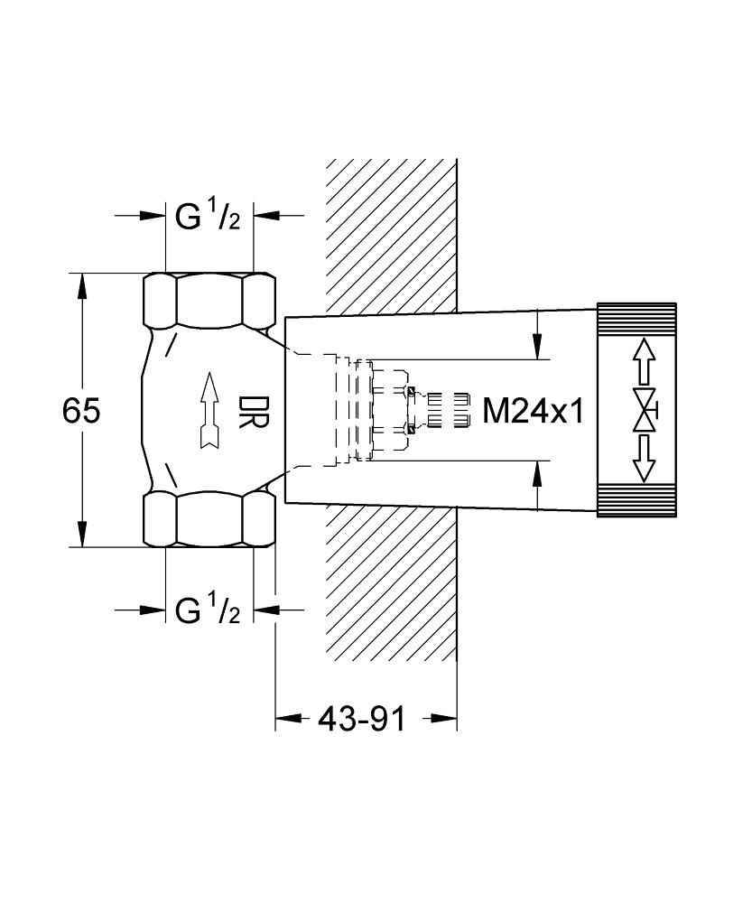 Прихована вентильні головки Grohe Allure 29032000