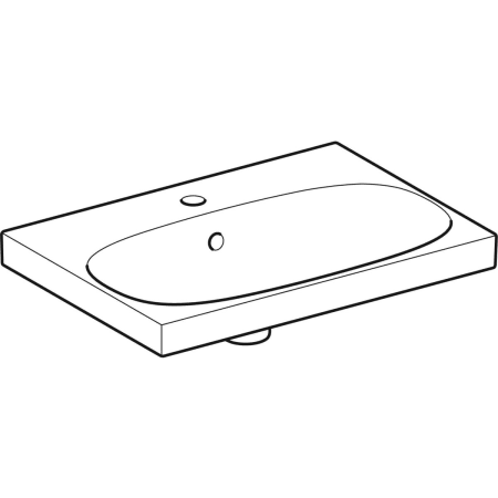 Умивальник підвісний Geberit Acanto 500.631.01.2