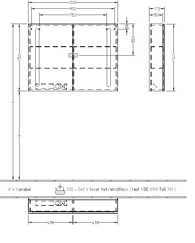 Зеркальный шкафчик My view 14 Villeroy & Boch A4221000