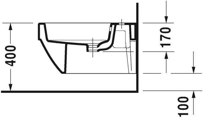 Біде підвісне Duravit Vero Air 2274150000