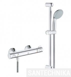 Термостат для душа Grohe Grohtherm (34565000)+душевой гарнитур Grohe Tempesta New (27598000) 34565000