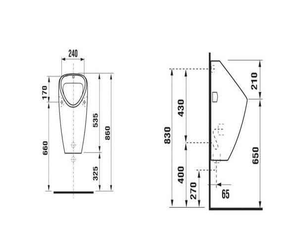 Писсуар Jika Golem H8430600000001