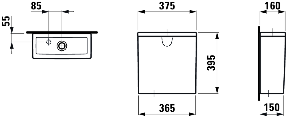Бачок Laufen The New Classic H8288530008731