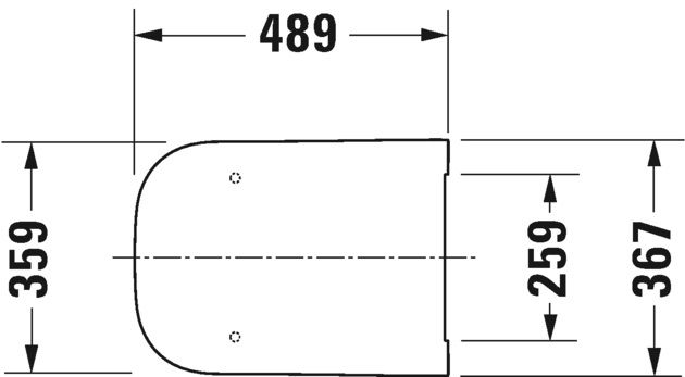 Крышка для унитаза Duravit  0064690099