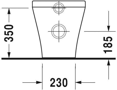Унитаз напольный Duravit DuraStyle 2150090000