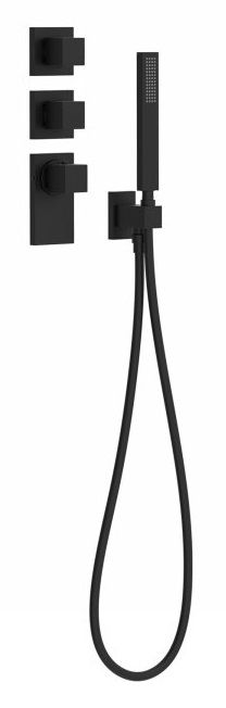 Термостат и душевой набор Tres Block System 20625491NM