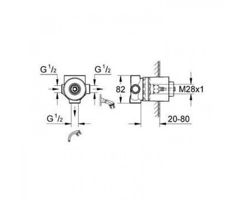Внутренняя часть Grohe Concealed 29706000