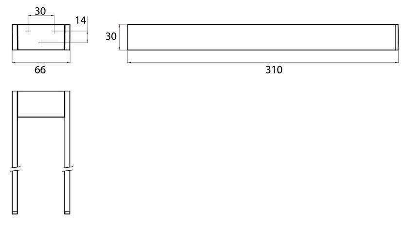 Полотенцедержатель Emco Liaison 1850 001 31