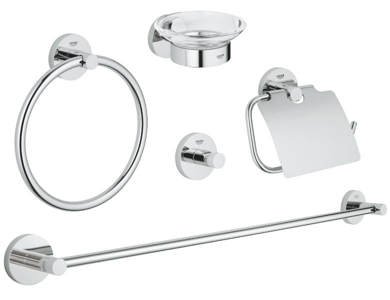 Набір аксесуарів 5 в 1 GROHE ESSENTIALS 40344001
