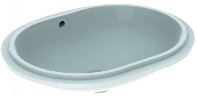 Variform умивальник 55х40 см під стільницю, без отв під змішувач, з переливом 500.757.01.2