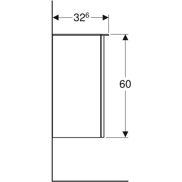 Шкафчик Geberit Smyle Square 500.359.00.1