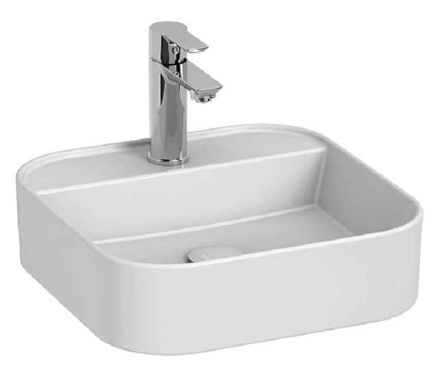 Astra Раковина на стільницю, 400*400 мм, з отвором для змішувача, без перелива H8183610001111