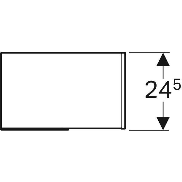 Пенал для ванной комнаты Geberit CITTERIO 500.569.JJ.1