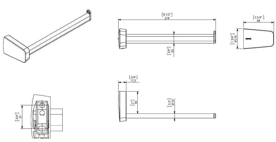 Тримач рушника Creabath Soul 192380