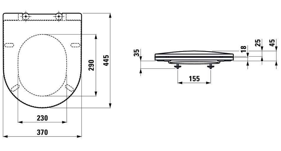 Умивальник Laufen PRO S H8109620001041 H8989650000001