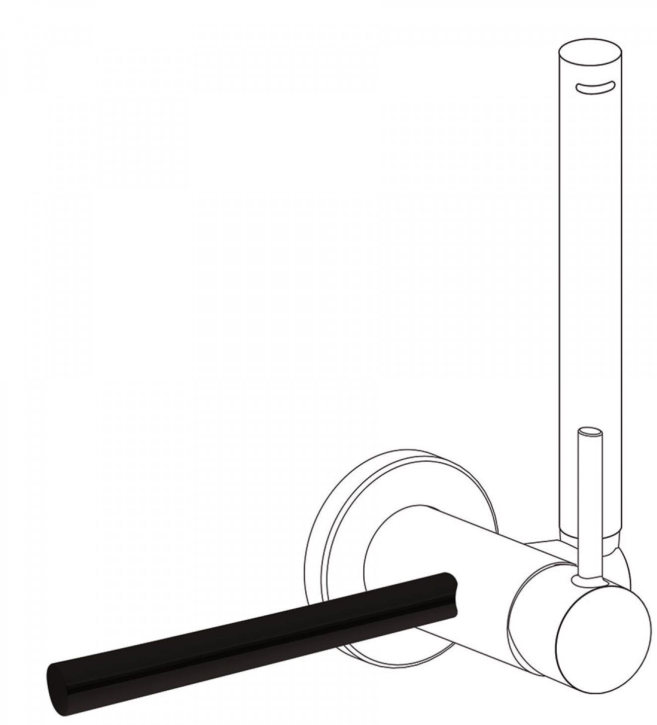 Полотенцедержатель Loft Tres 03412401NM