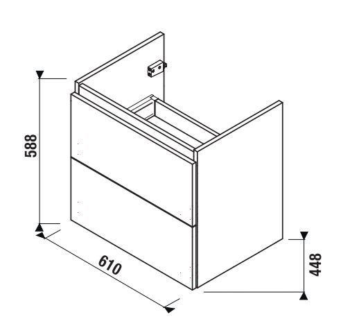 Mio Комплект мебели 650x450, белый (ВН)
