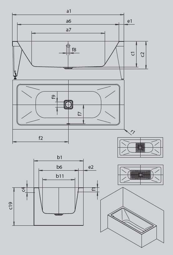 Ванна Meisterstuck Conoduo 1 (пристенная) 1713 4080 0001