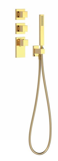 Термостат и душевой набор Tres Block System 20625391OR