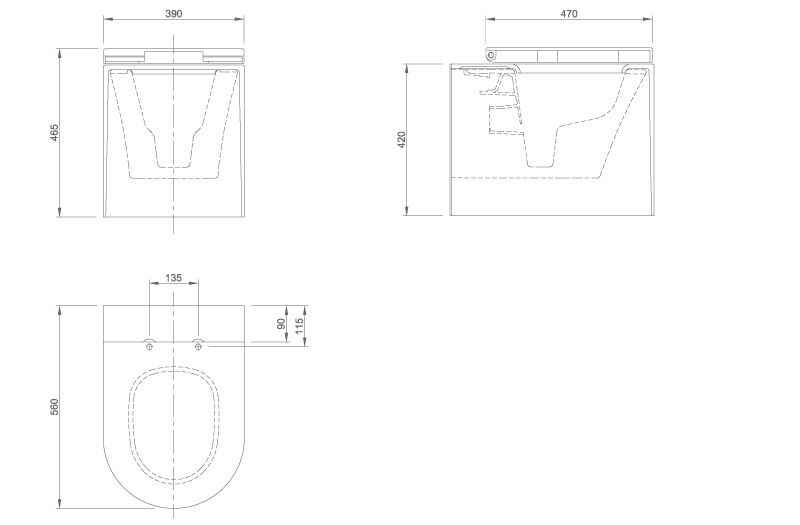 Унітаз підлоговий Knief Moon 0600-035-01R
