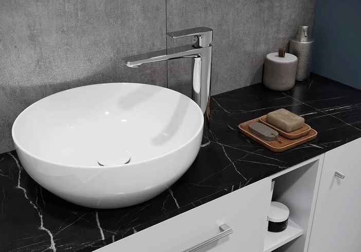 Jika Astra Раковина на стільницю, Ø360 мм,, без отвору для змішувача, без перелива H8183650001121