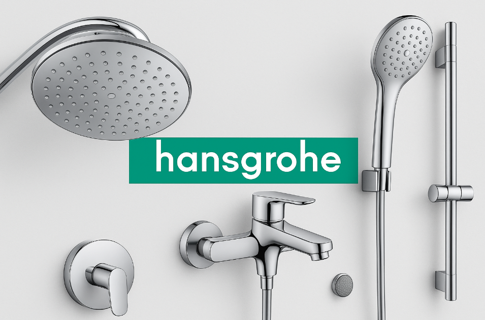 Інновації Hansgrohe: технології AirPower, EcoSmart та QuickClean