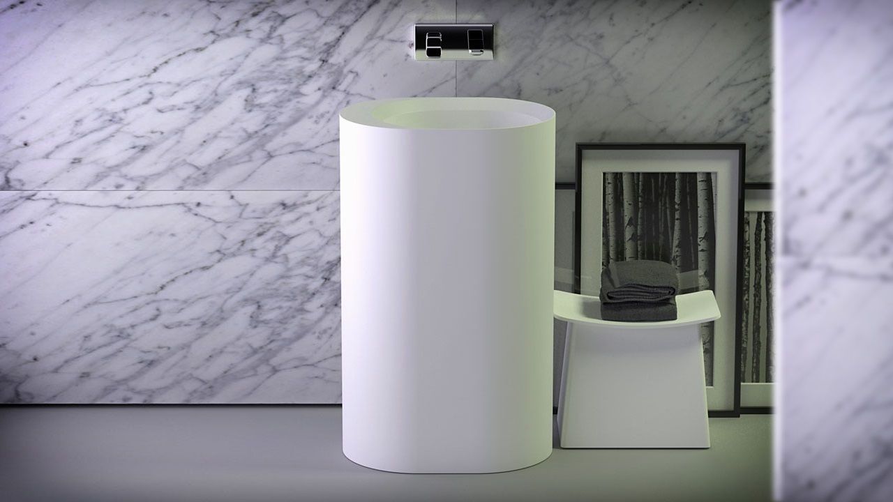 Напольный умывальник Knief Glow 0600-063-01-WA