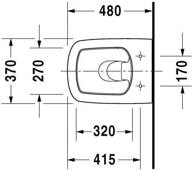 Унітаз підвісний Duravit DuraStyle (компакт) 2539092000