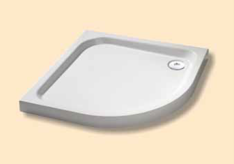 Піддон напівкруглий з формованой панеллю  Huppe Verano 100x100 235032.055