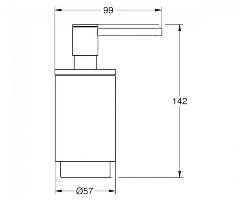 Дозатори Grohe Essentials 41028AL0