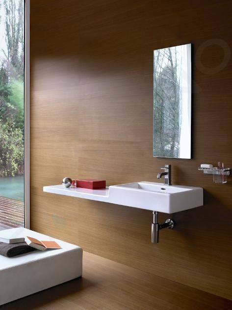 Laufen Living City Умывальник с переливом без отверстия под смеситель H8184310001091 (распродажа)