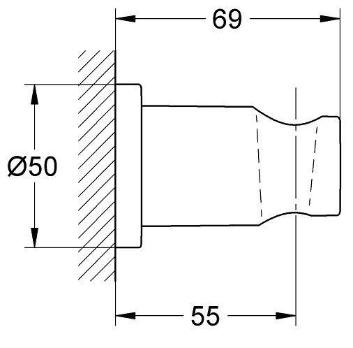 Держатель для ручного душа Grohe 27074DL0