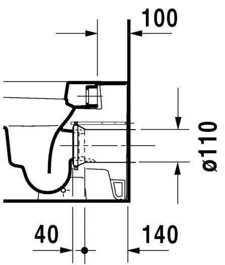Унітаз підлоговий Duravit Happy D.2 2159090000