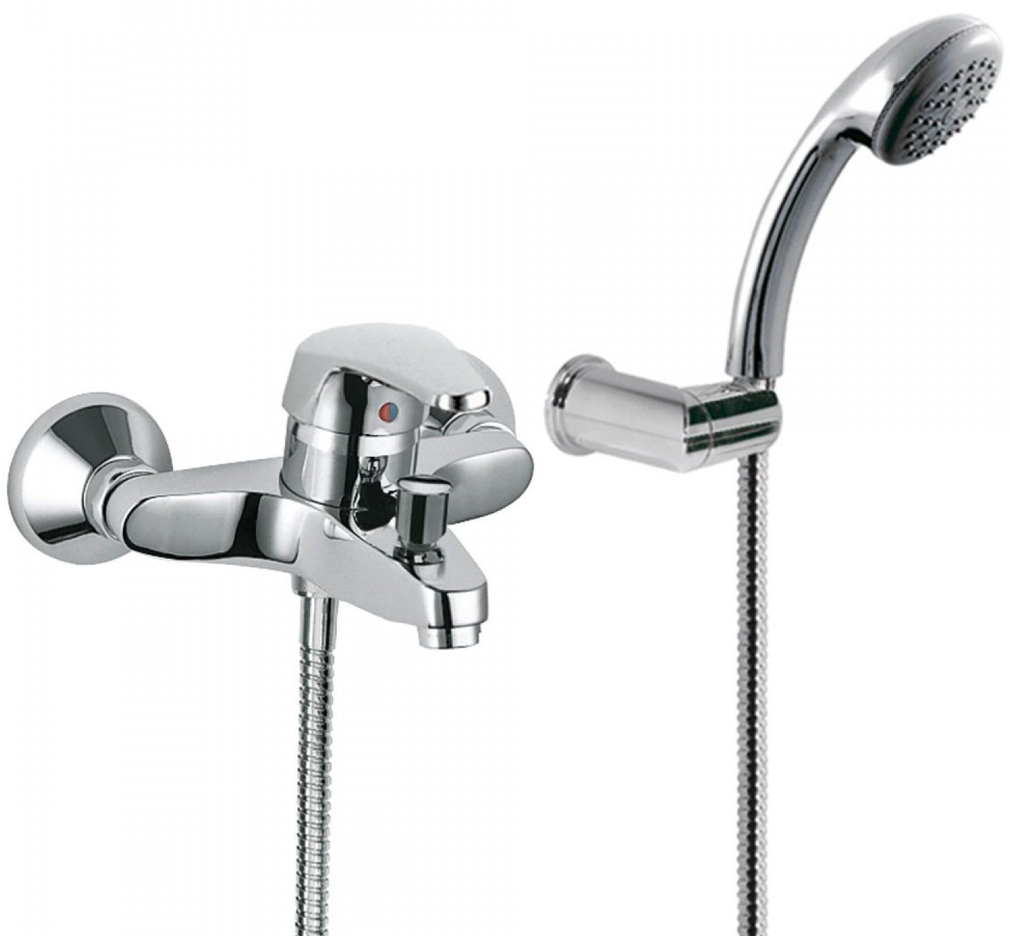 Набор: Змішувач для ванної з душовим набором Eco -Tres 17017002