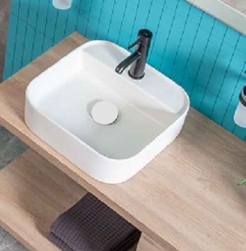 Astra Раковина на стільницю, 400*400 мм, з отвором для змішувача, без перелива H8183610001111