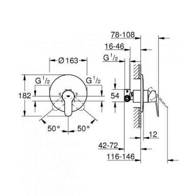 Змішувач для душу Grohe 29078000