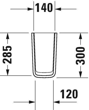 Напівп'єдестал P3 Comforts 0858370000