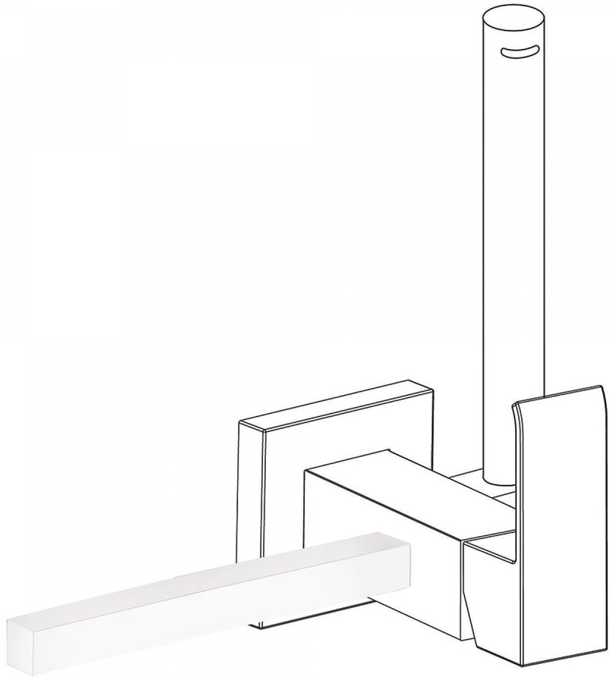Полотенцедержатель Cuadro Tres 03412402BM