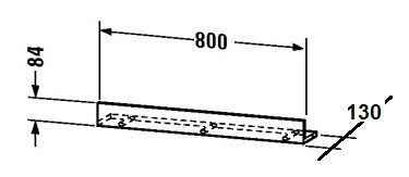 Полиця настінна DuraStyle DS79115353